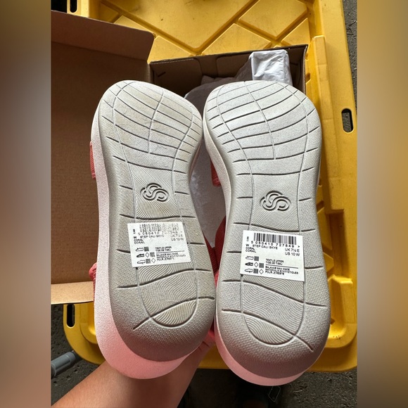Clark’s Cloudstepper Sandals - Coral, W10 wide - Picture 4 of 4